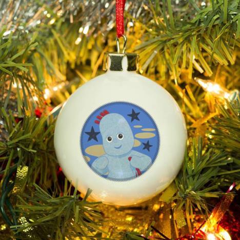 Personalised In The Night Garden Igglepiggle 1st Christmas Bauble Extra Image 2